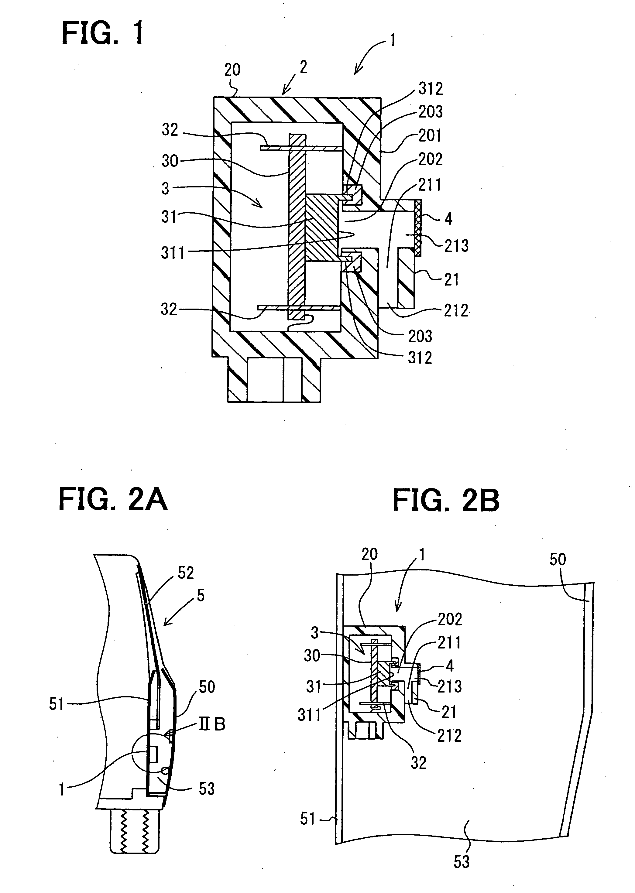 Pressure detection device