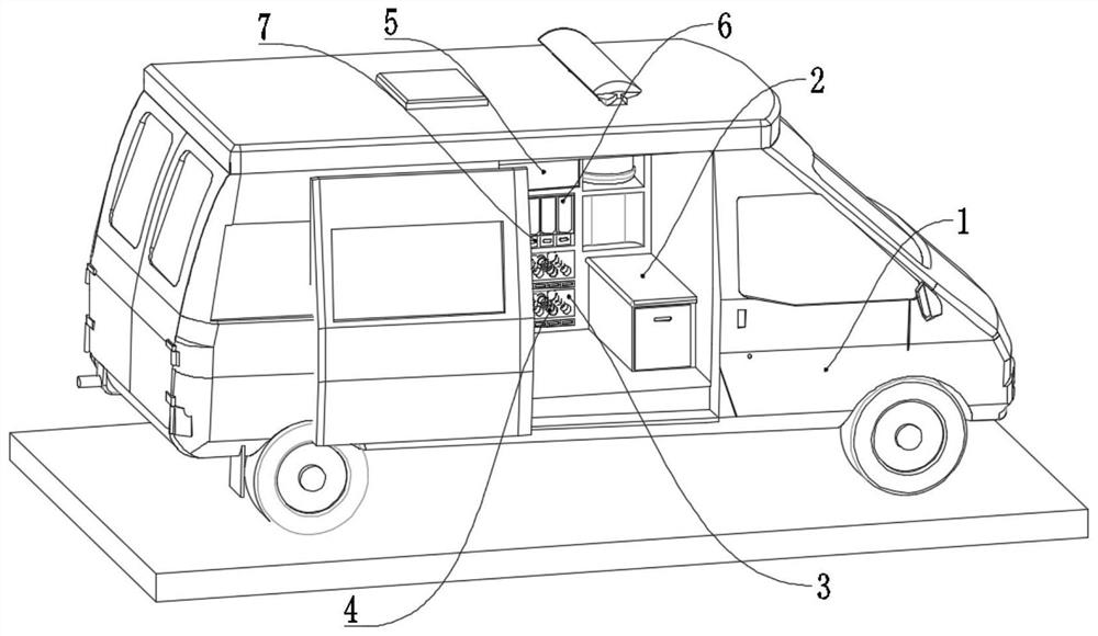 5G informatization emergency ambulance