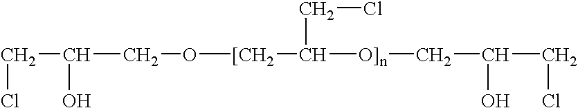 Epichlorohydrin-based polymers containing primary amino groups used as additives in papermaking