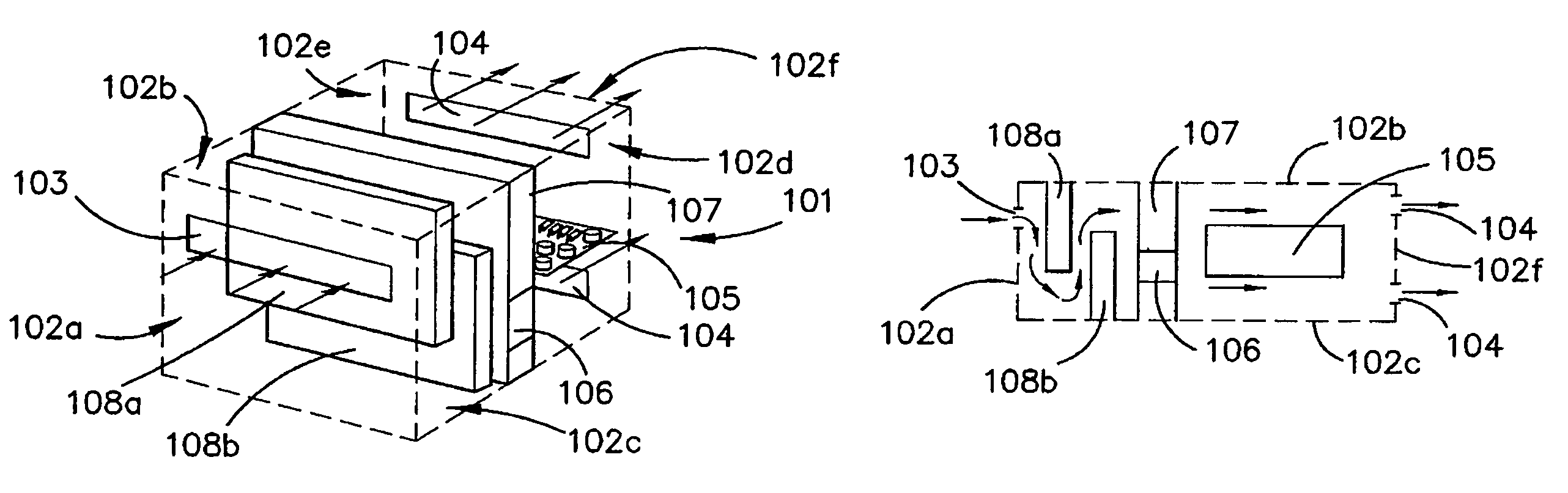 Housing assembly for a computer