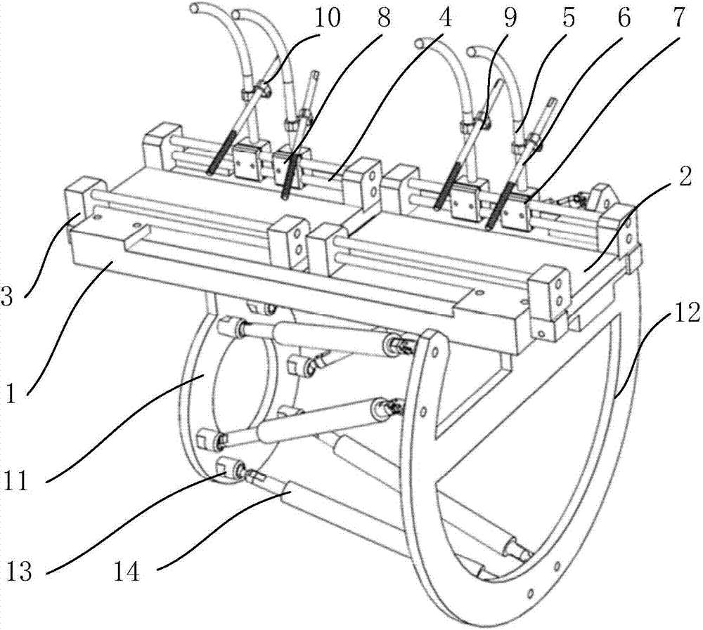 Detachable long bone reduction robot