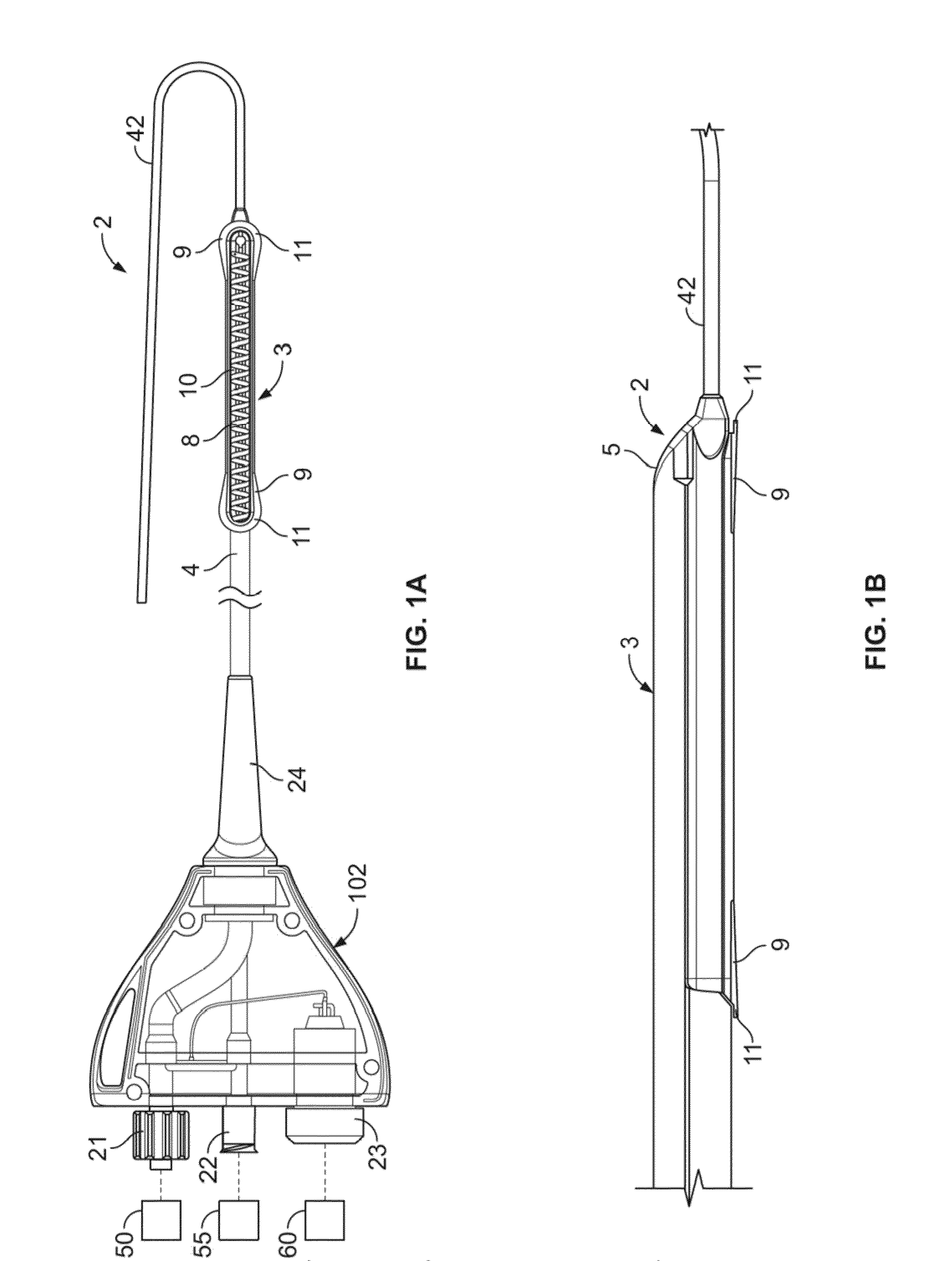 Vacuum coagulation probes