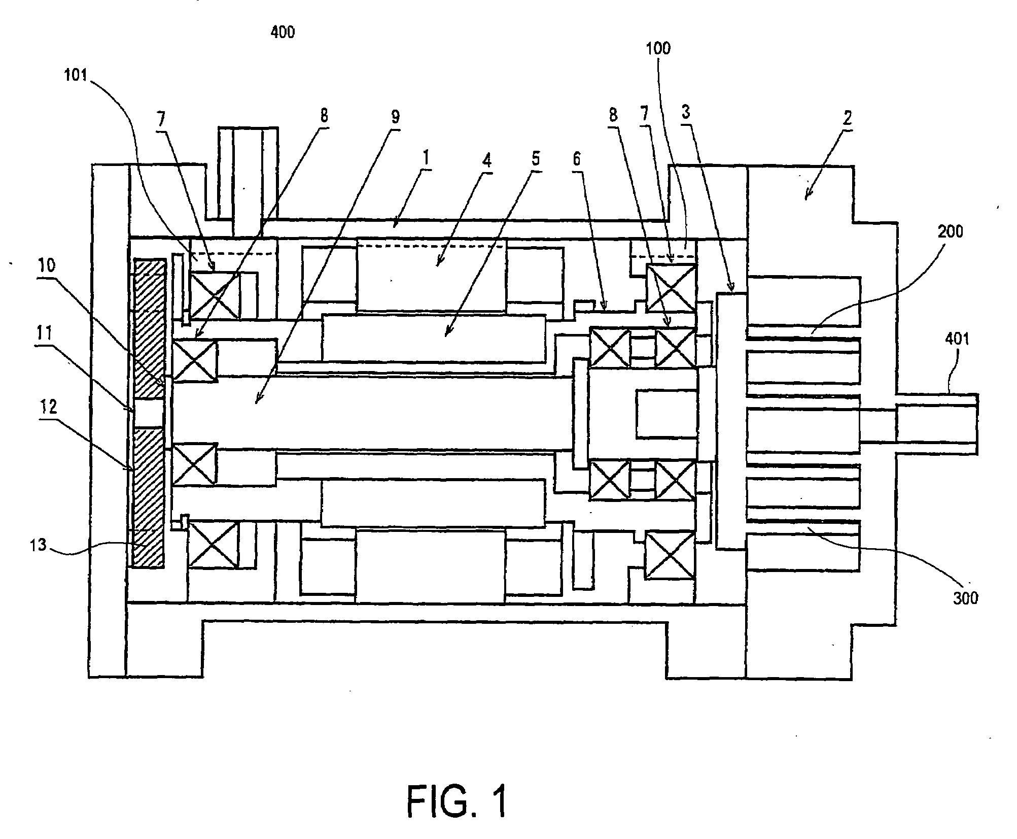 Scroll fluid machine