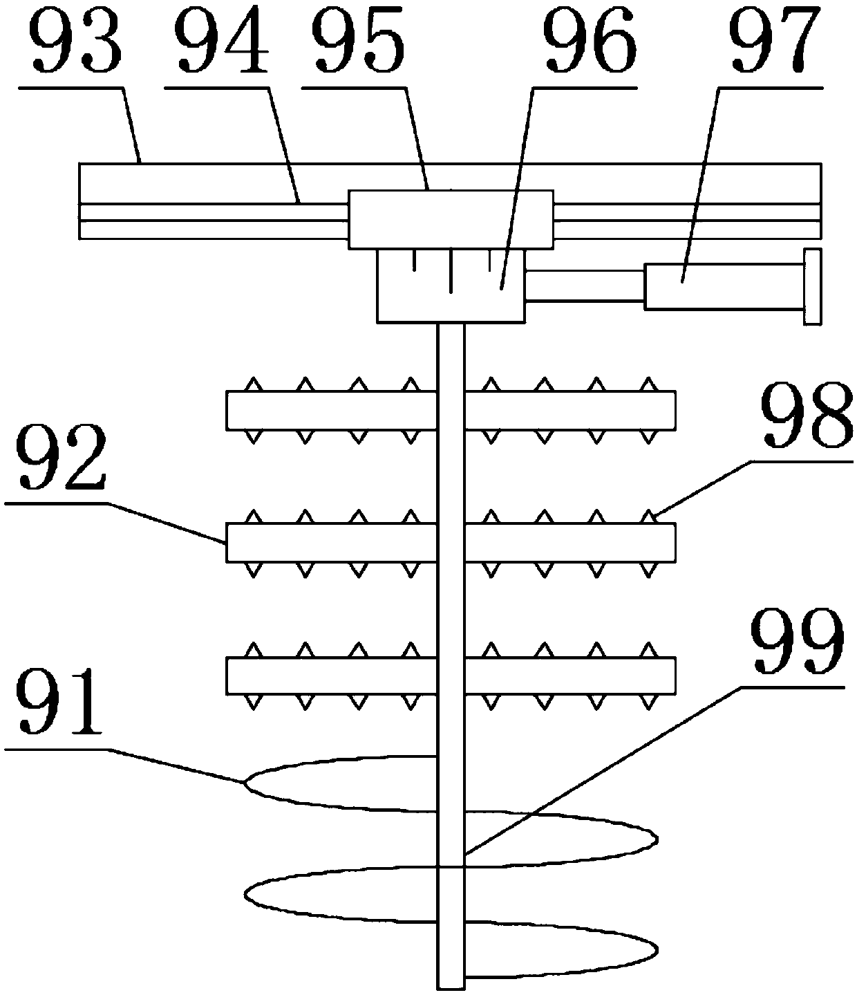 Waste mineral oil recovery and reutilization device with cleaning function