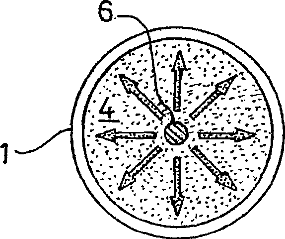 Light emitting device for use in therapeutic and/or cosmetic treatment