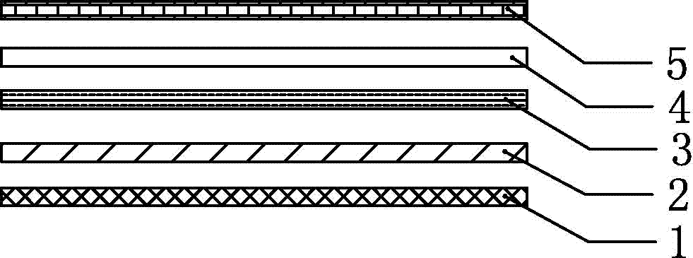 Glass bottle label and manufacturing method thereof