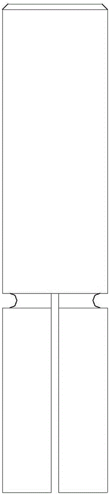 Dismounting device for double shaft sleeves of civil aircraft oil combustion part