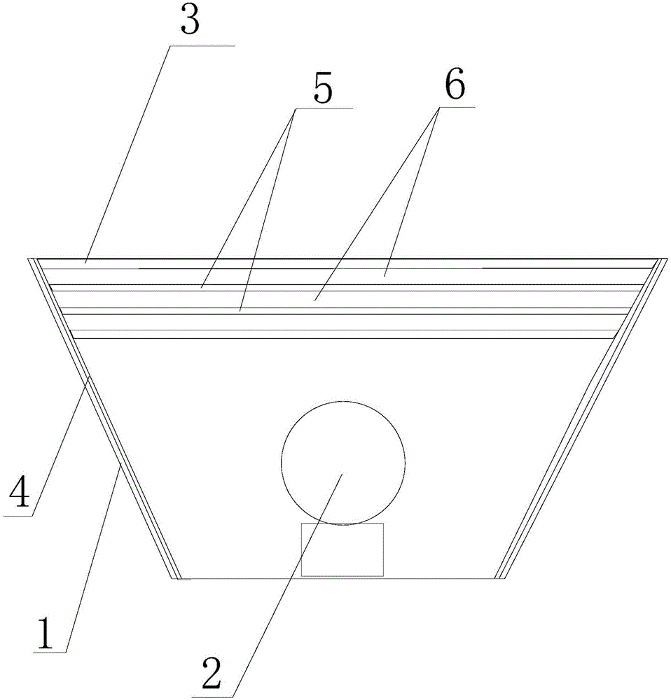 Floor lamp with heat insulation and anti-scald functions