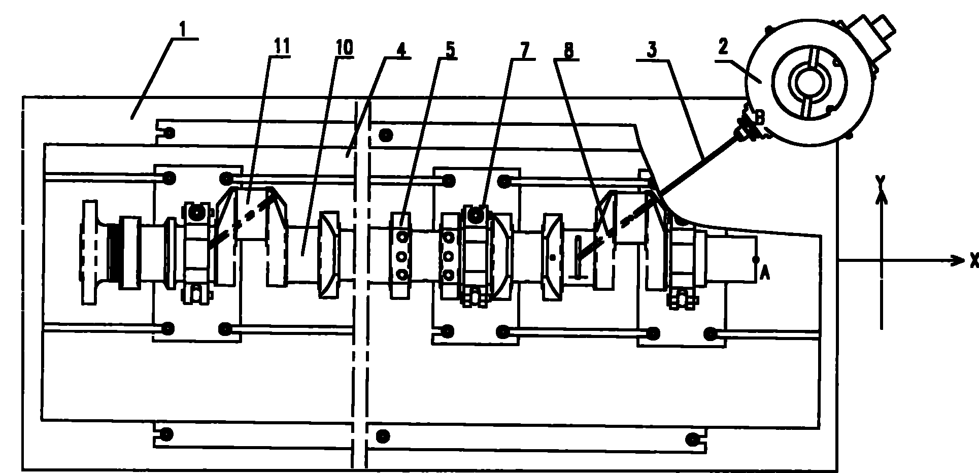 Method for processing crankshaft oil holes