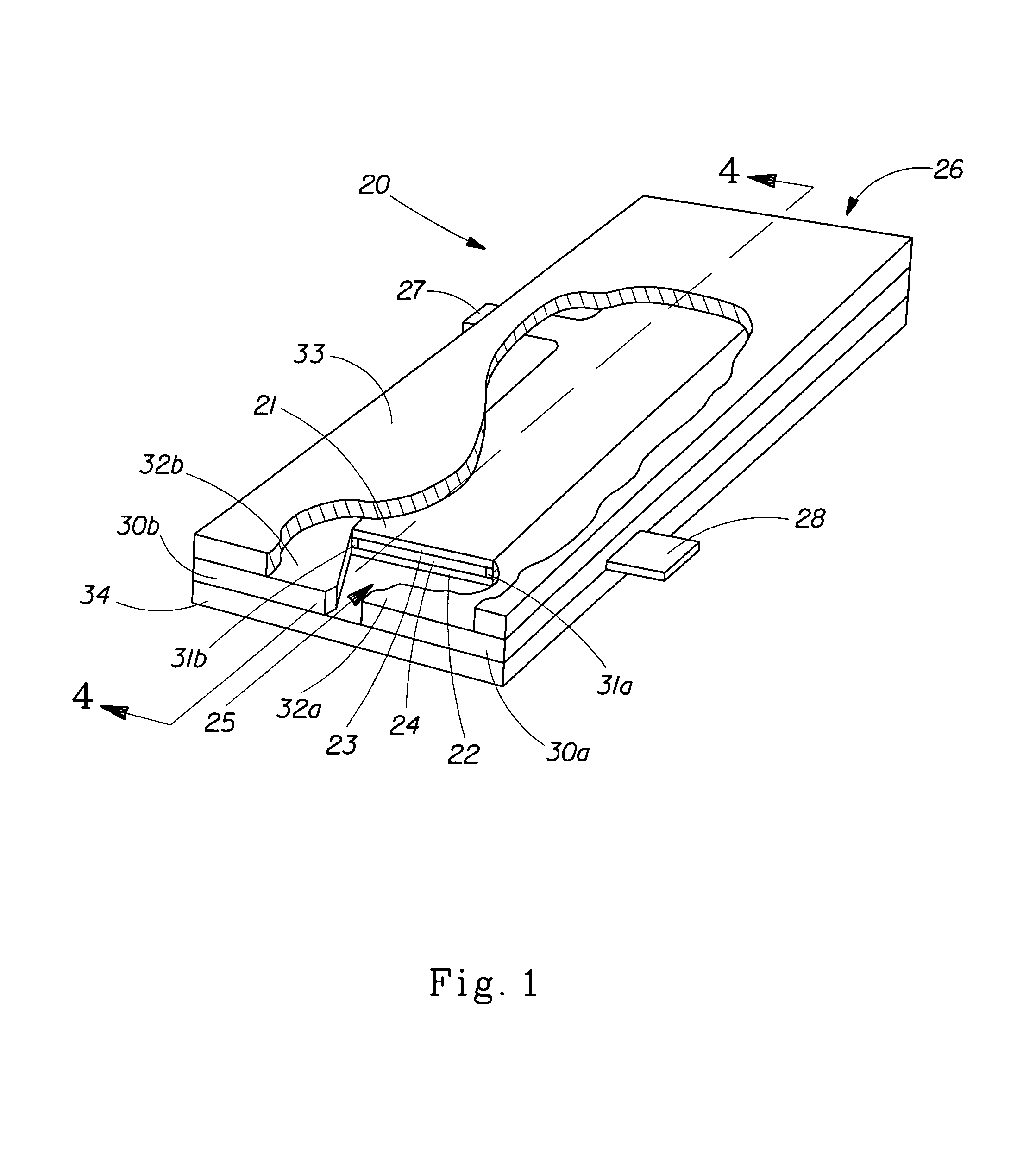 Electrolysis device for treating a reservoir of water