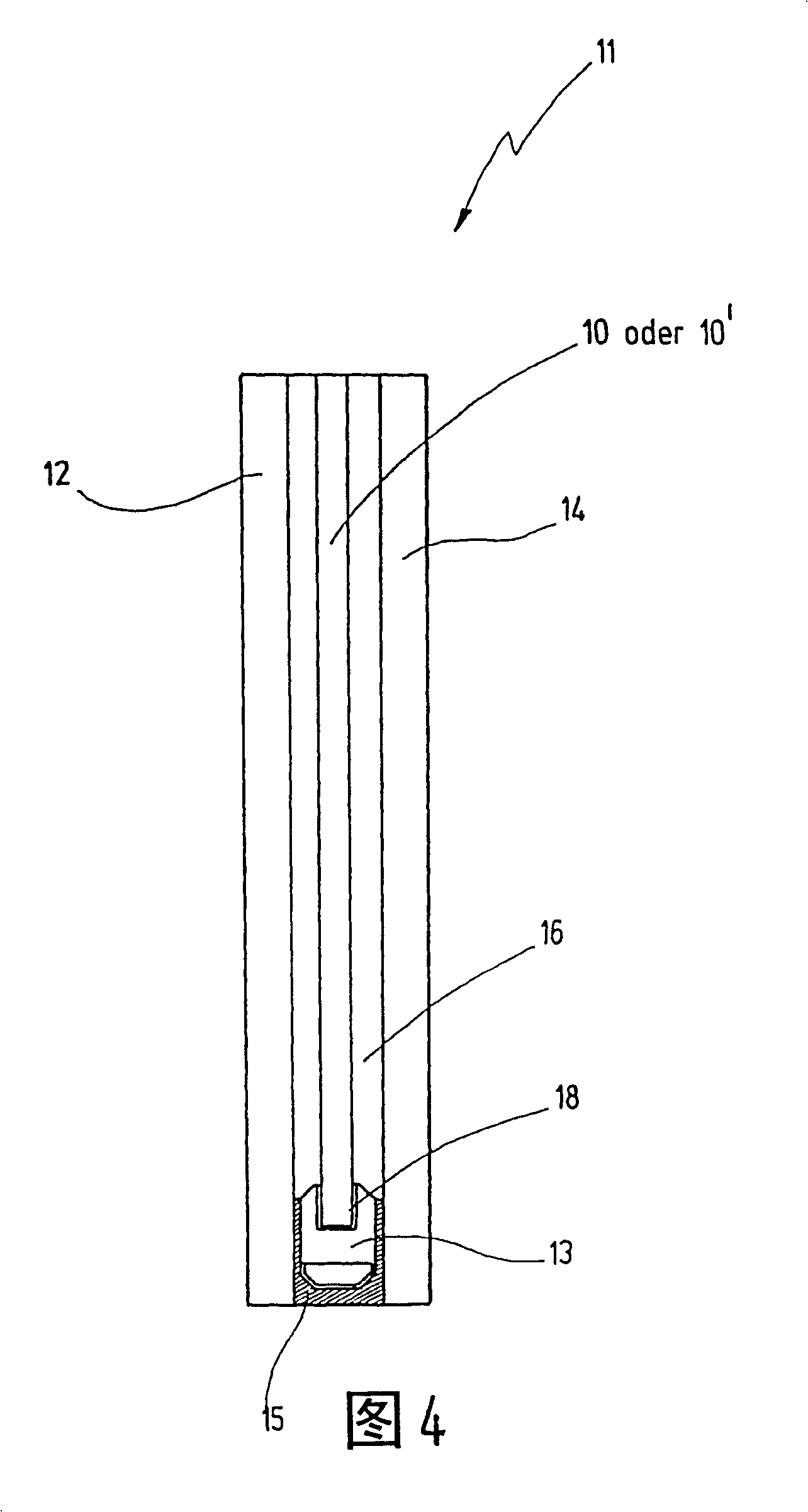 Glass arrangement for windows, doors and facades