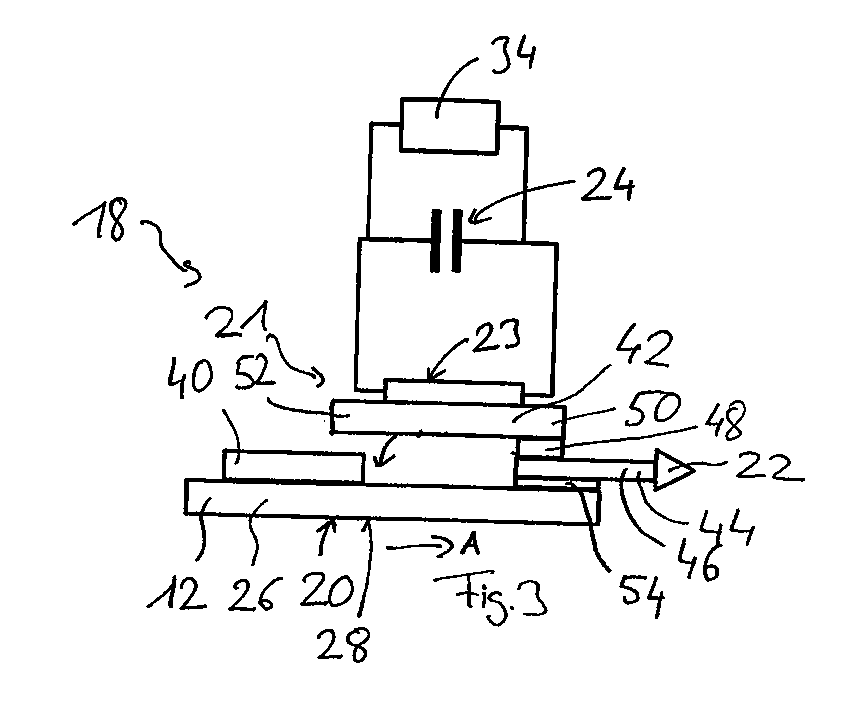 Resonant energy harvester, aircraft component comprising the resonant energy harvester and an aircraft comprising the resonant energy harvester or the aircraft component