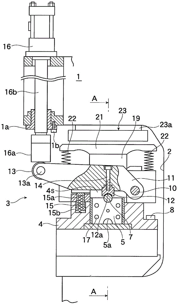 Cutting machine with cutting clamp