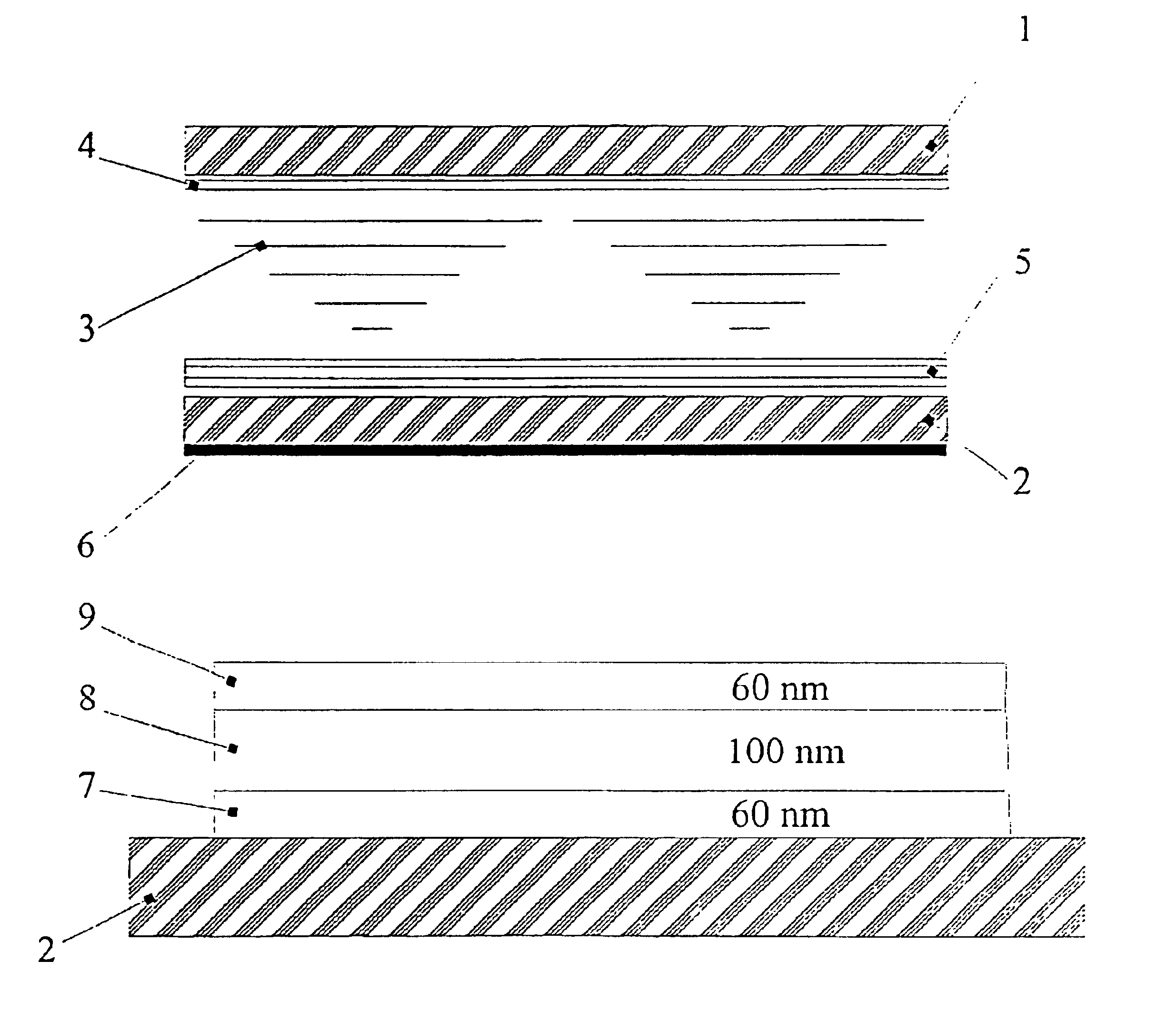 Liquid crystal display with reflecting polarizer