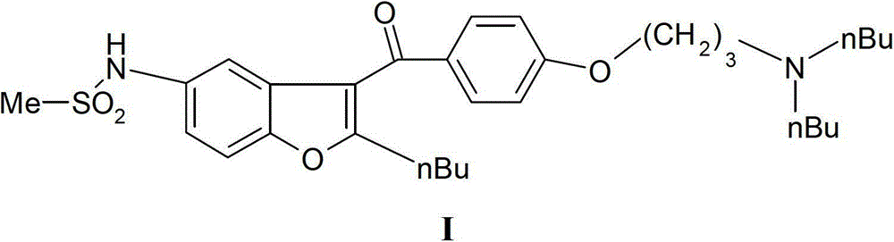 Process for the preparation of dronedarone