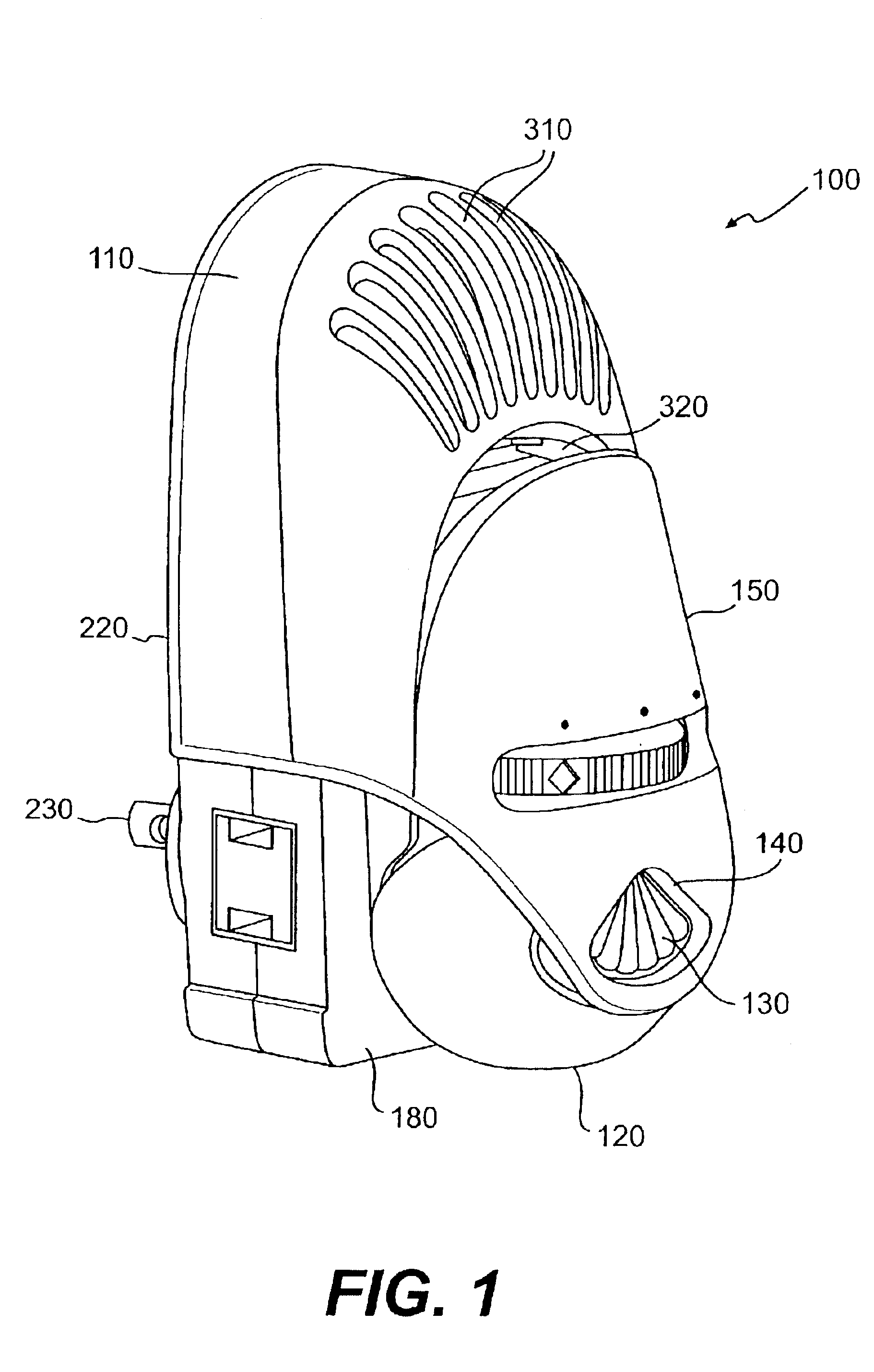 Electrical evaporator with adjustable evaporation intensity