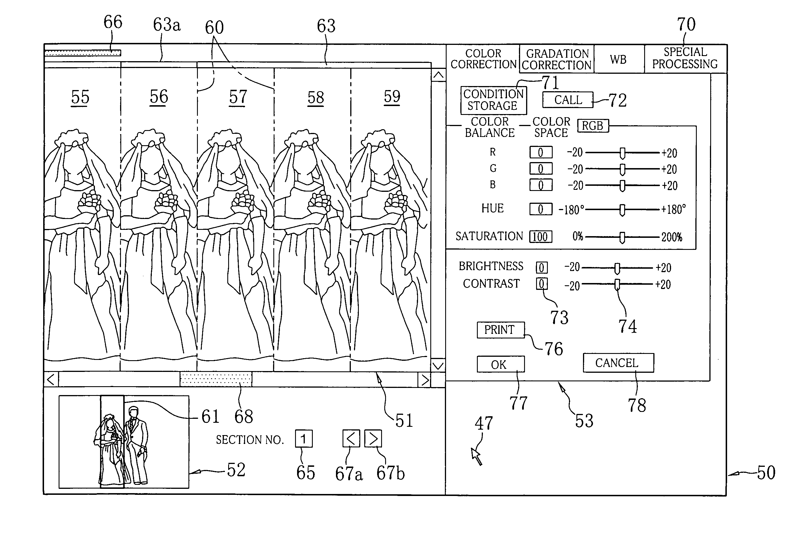 Image display method, image display apparatus and image display program