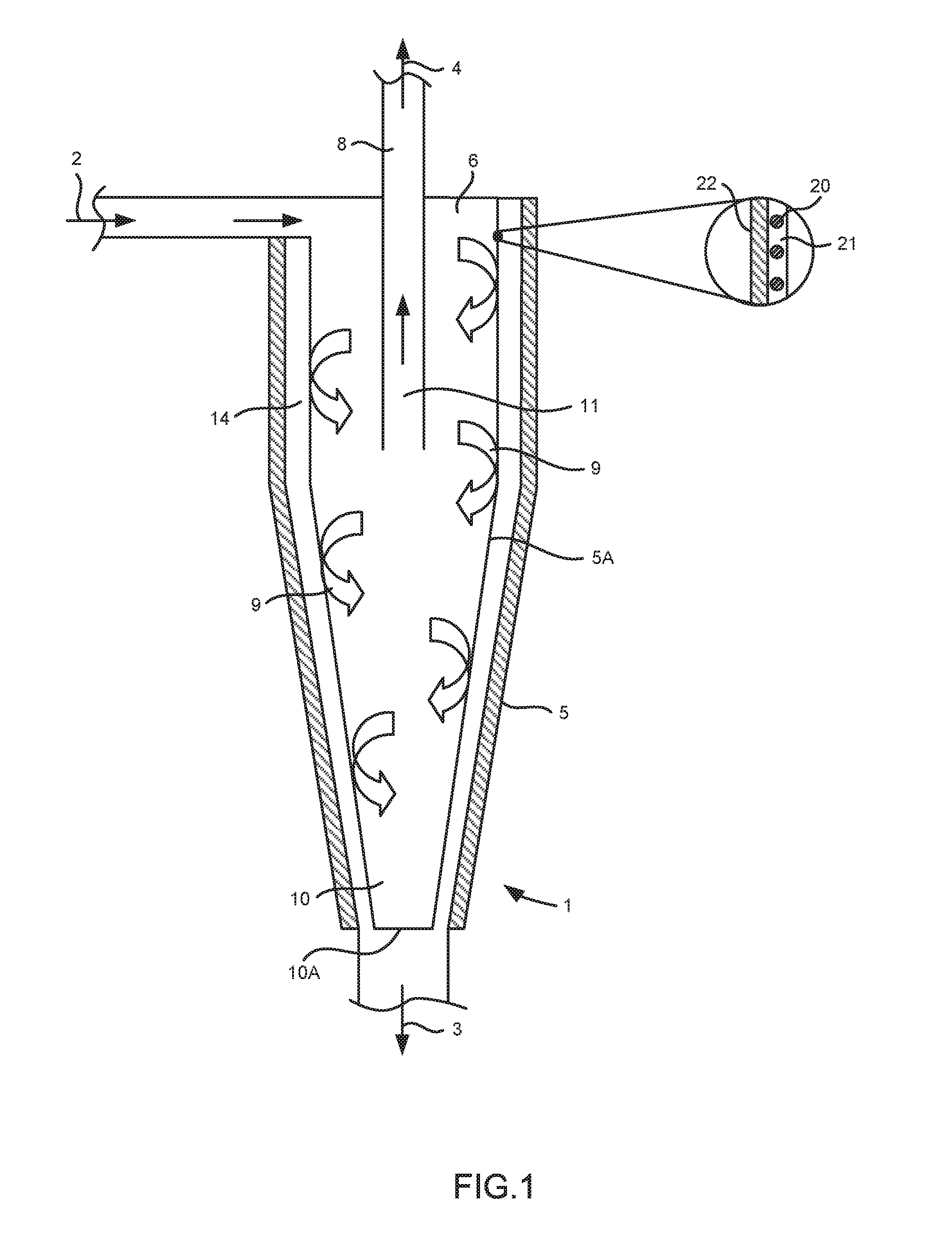 Cyclonic separator