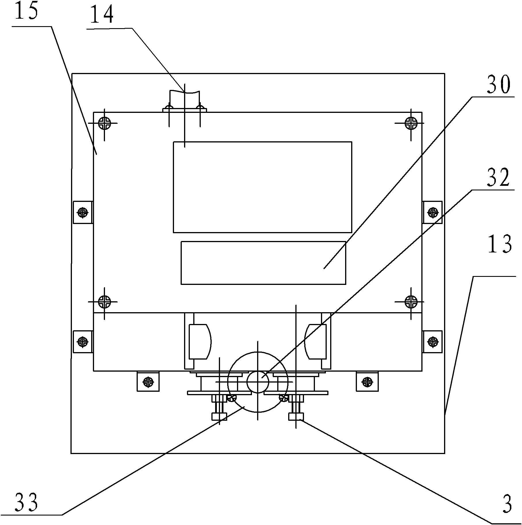 Roadway surrounding rock separation layer displacement monitor