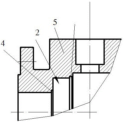 Ball valve metal valve seat mounting structure with protective structure