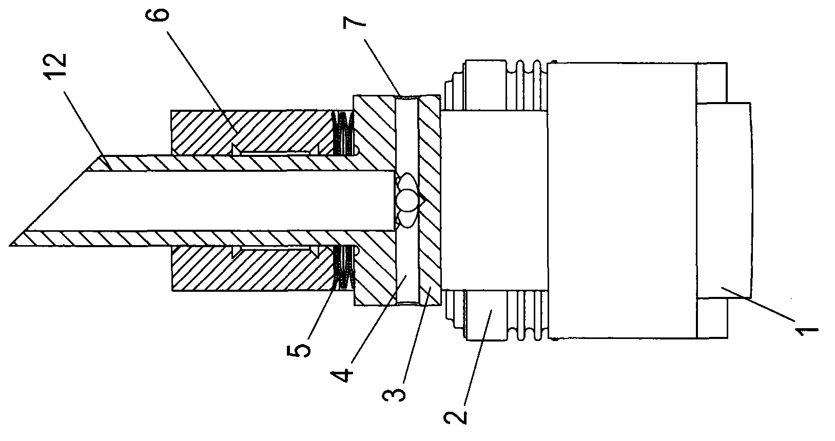 High-power rotating rectifier module