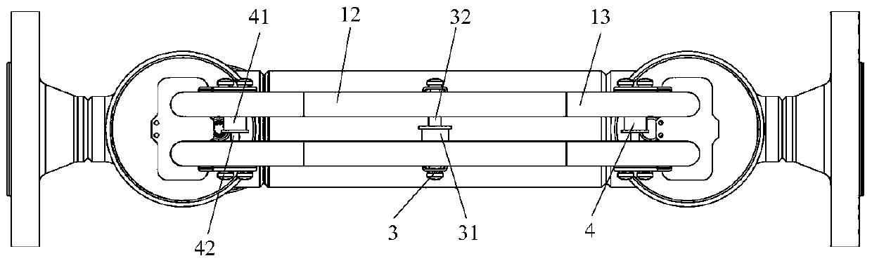 A mass flow sensor