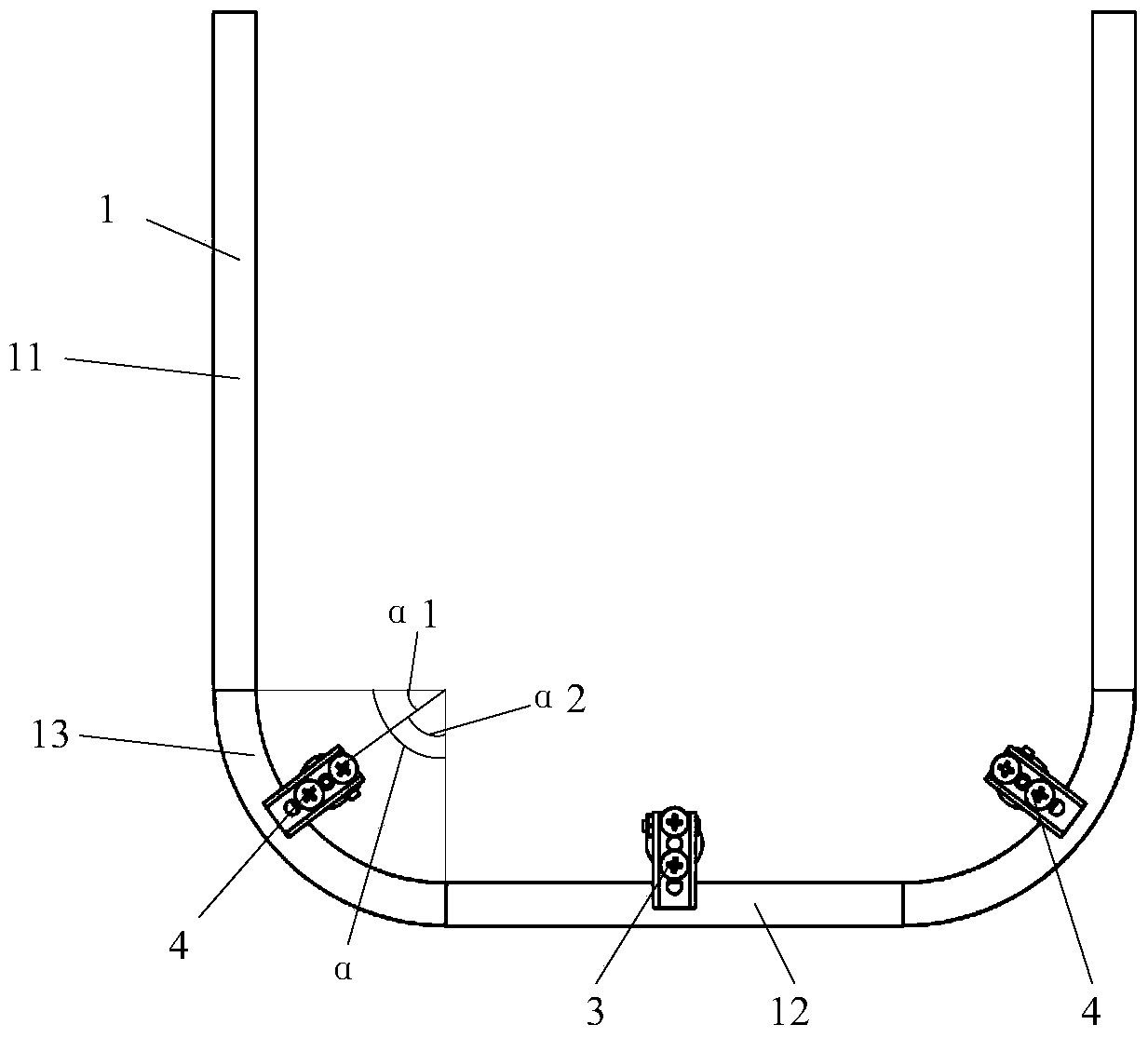 A mass flow sensor