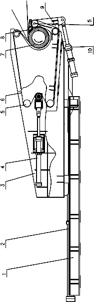 Belt winding aid and method for aiding in cold steel strip winding by using same