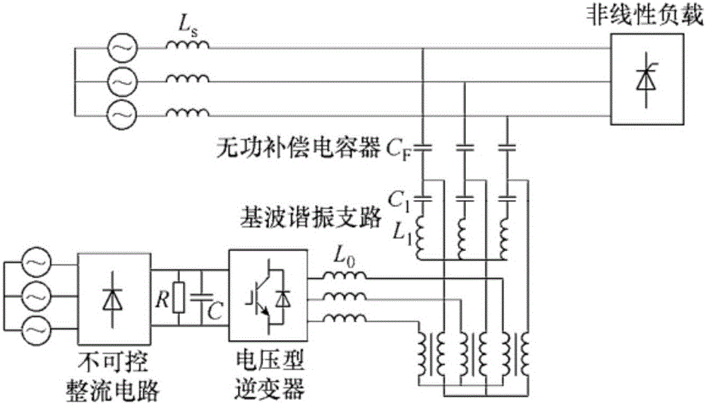 Electricity network harmonic current signal tracking control method based on time delay compensation