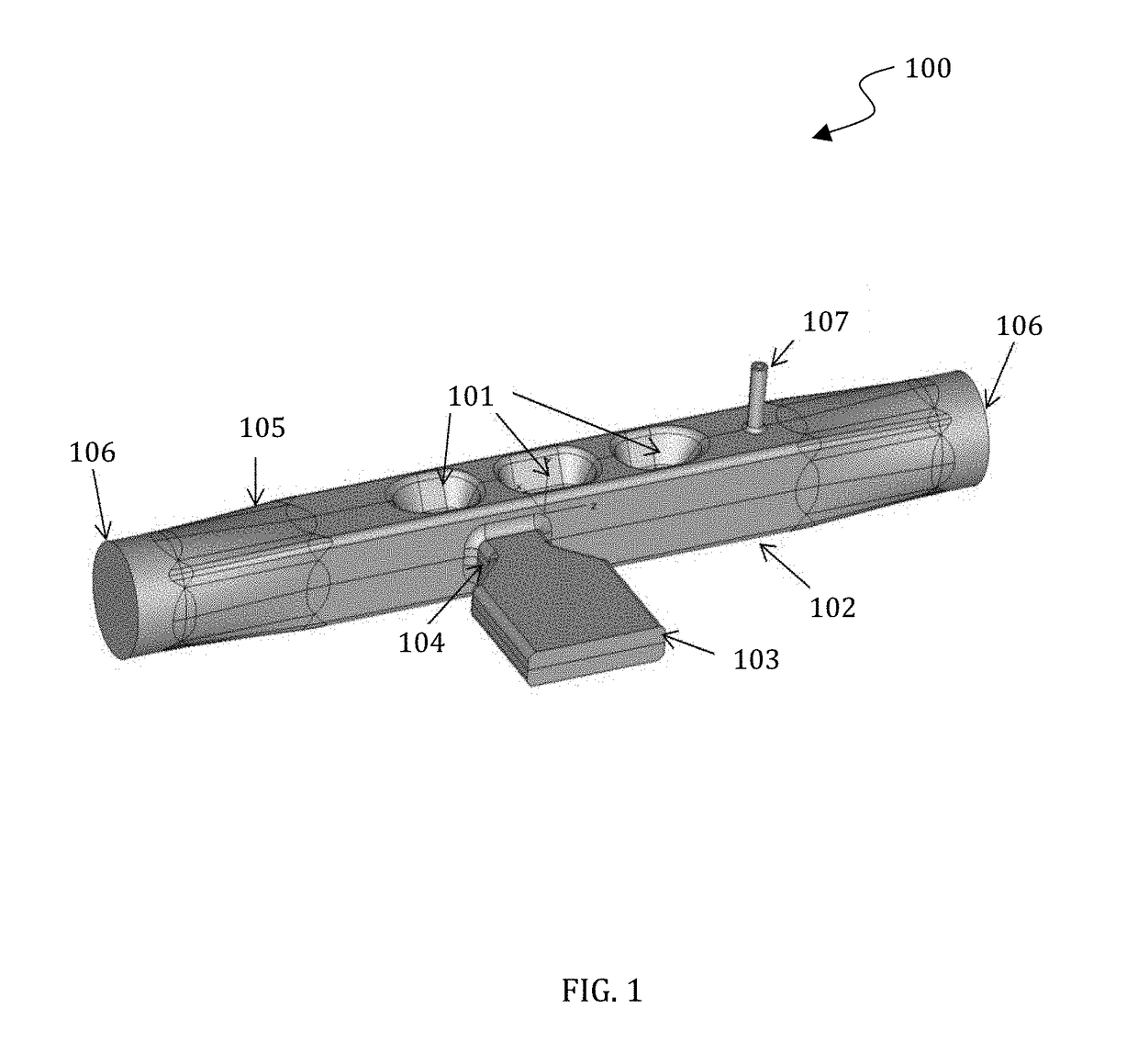 Superconducting multi-cell trapped mode deflecting cavity