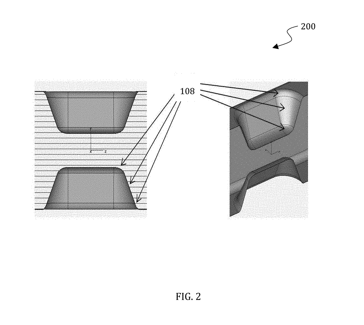 Superconducting multi-cell trapped mode deflecting cavity