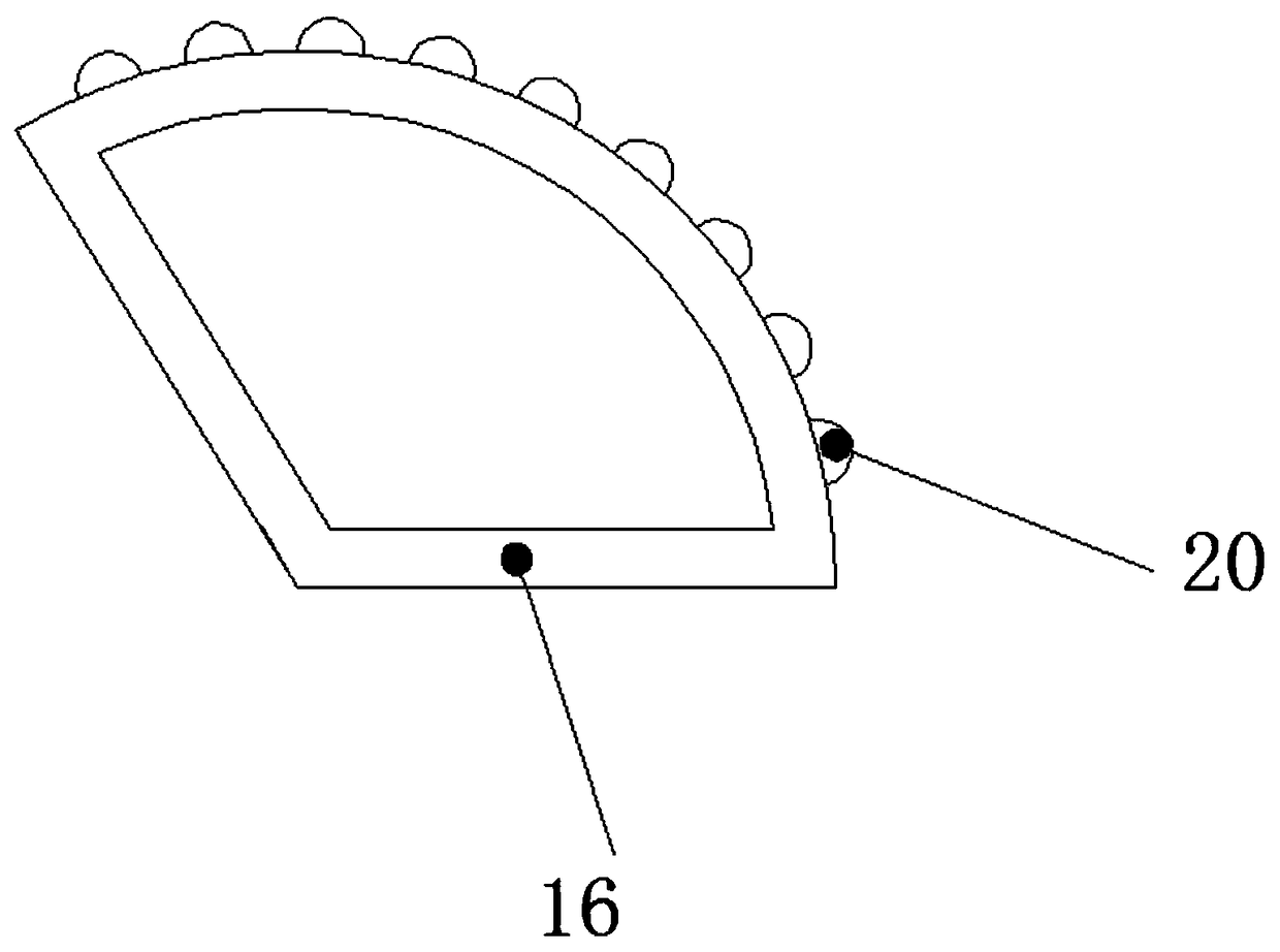 Excavation bucket welding device for earthwork construction engineering machinery