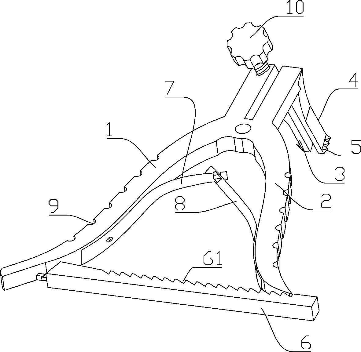 Lumbar spondylolisthesis reduction apparatus