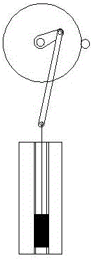 A simulation test model device for studying subsurface flow exchange driven by flood pulse and its application method