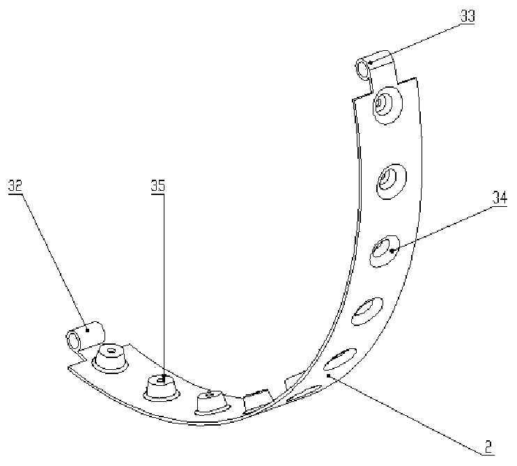 Automobile tire burst emergency safety device