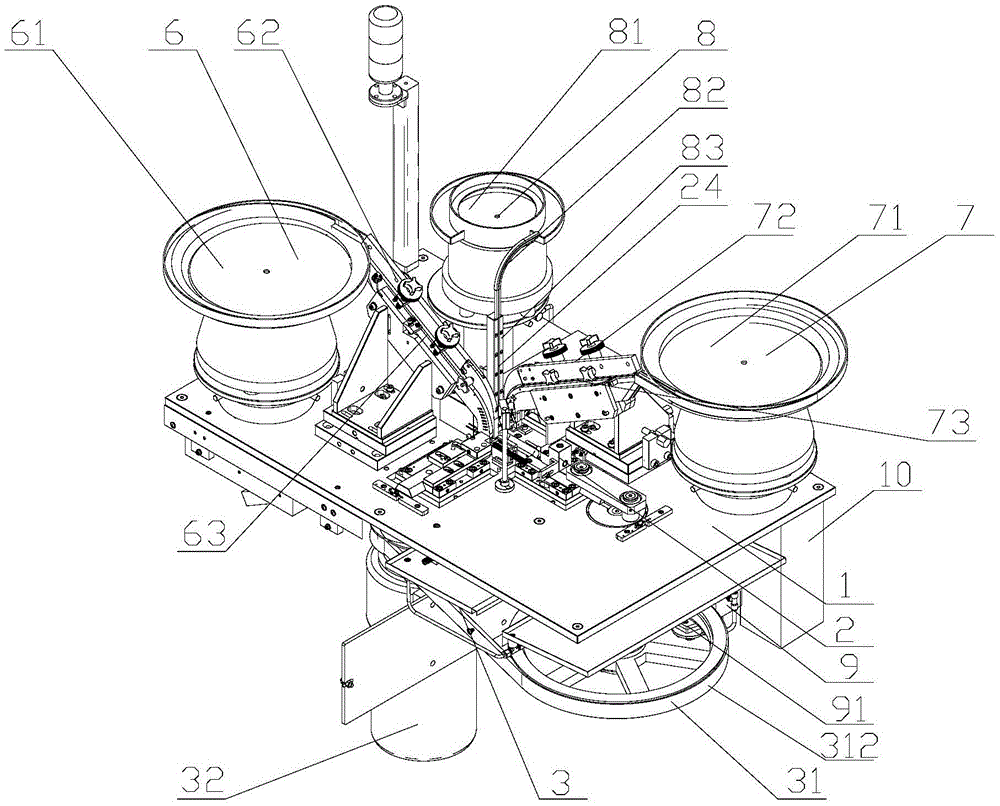 Rivet assembly equipment