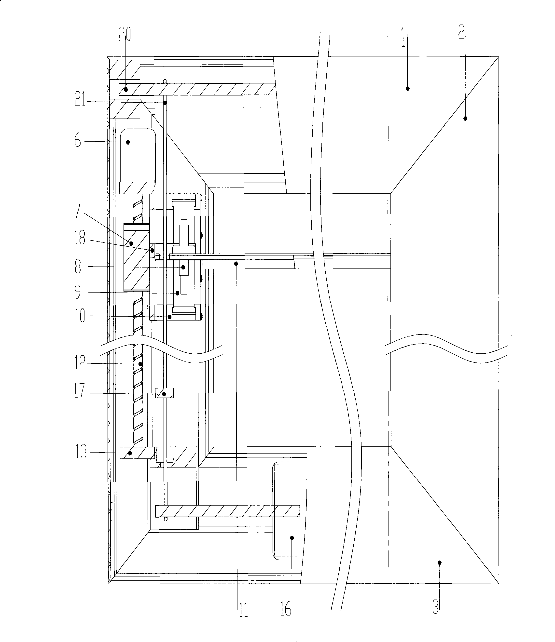 Shutter and control method