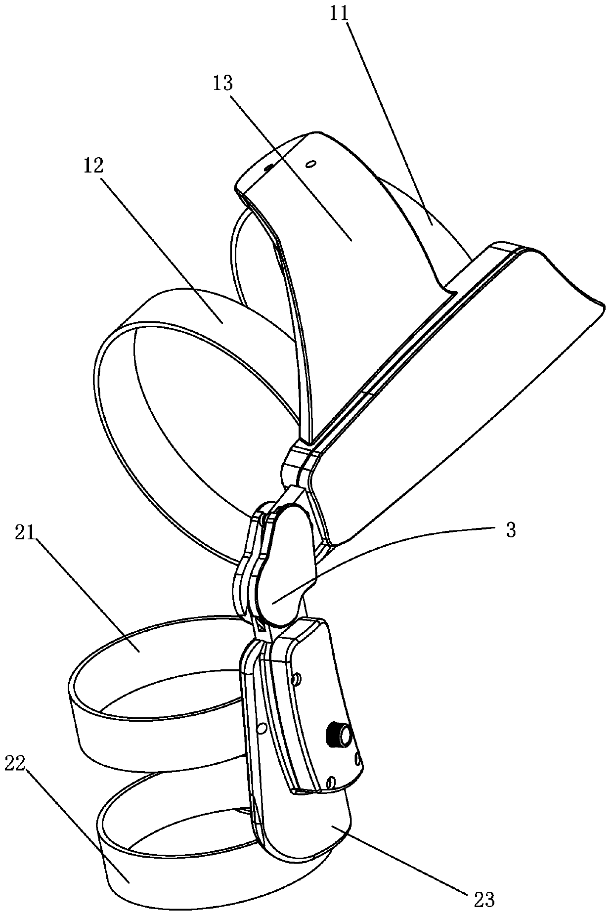 Passive knee-joint power-assist robot