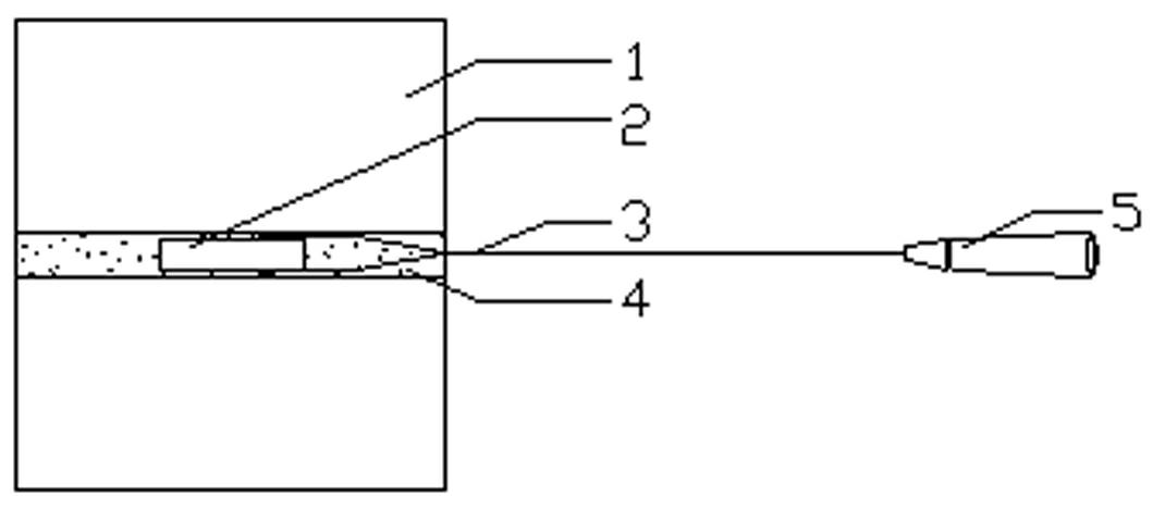 Dynamic concrete stress sensor and calibrating method based on piezoelectric ceramics