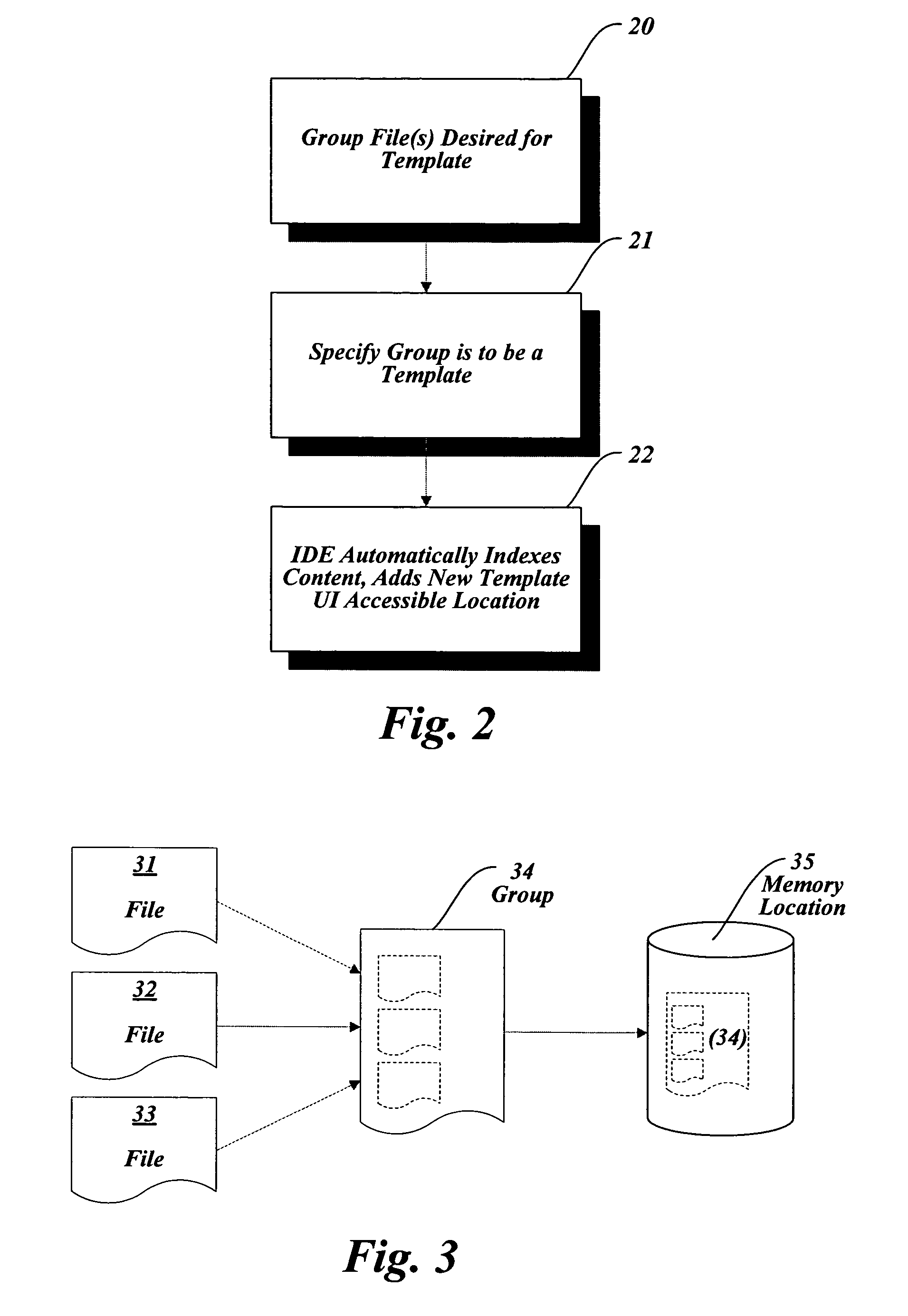 Systems and methods for creating a template from an existing file