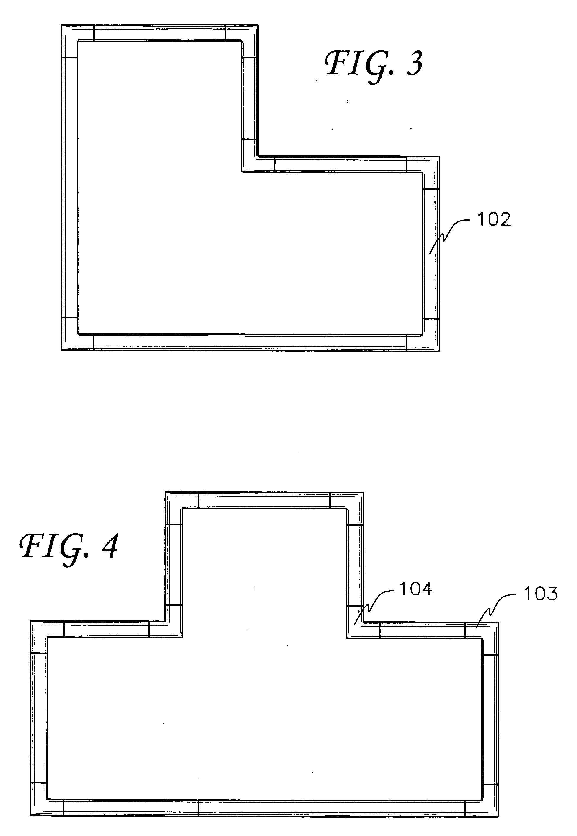 Playground border with integrated drain