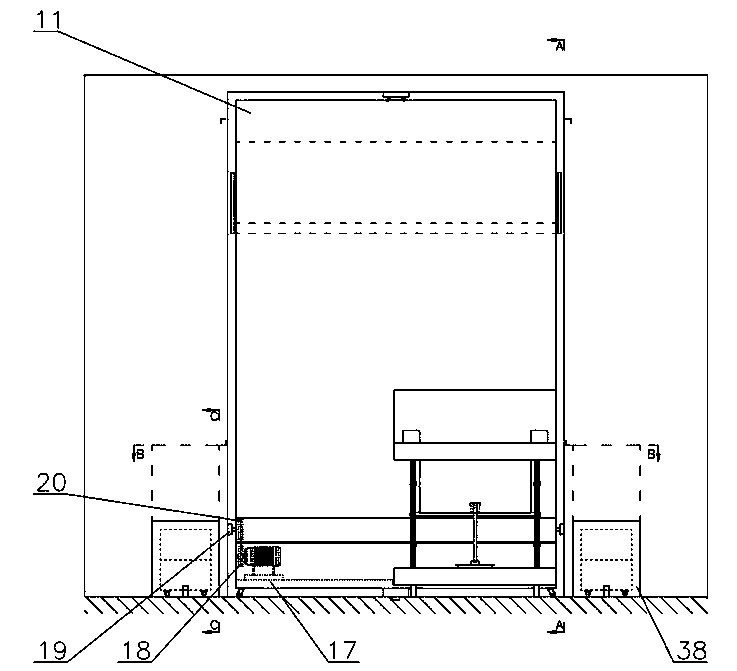 Bed with pedicure function