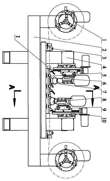 Steel belt scraper grinding machine