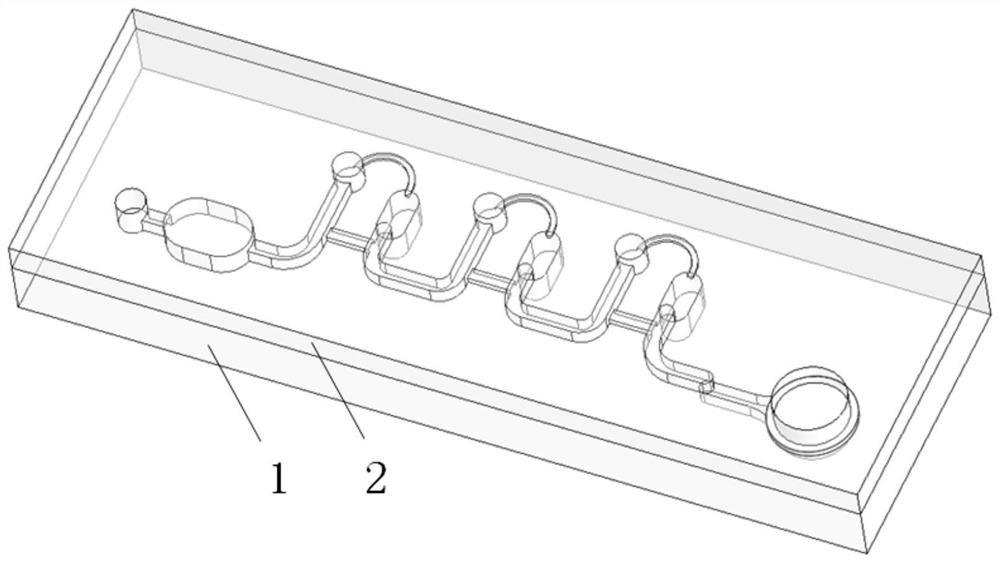 Micro-fluidic distribution chip