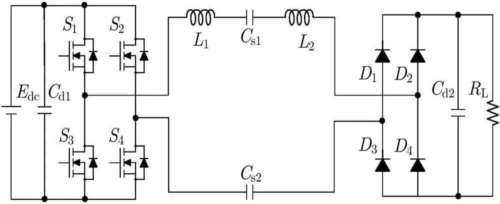 Composite information source type electric energy and signal parallel transmission method for ECPT system