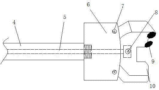 Hard coal anti-scouring pressure-relief boring construction method and equipment