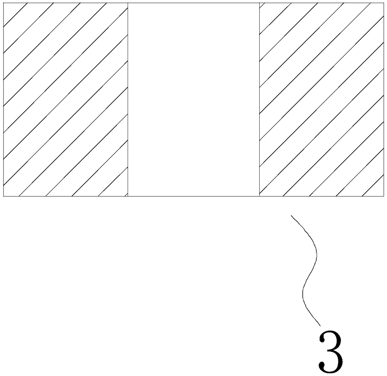 Device of observing rock full-field deformation under seepage condition