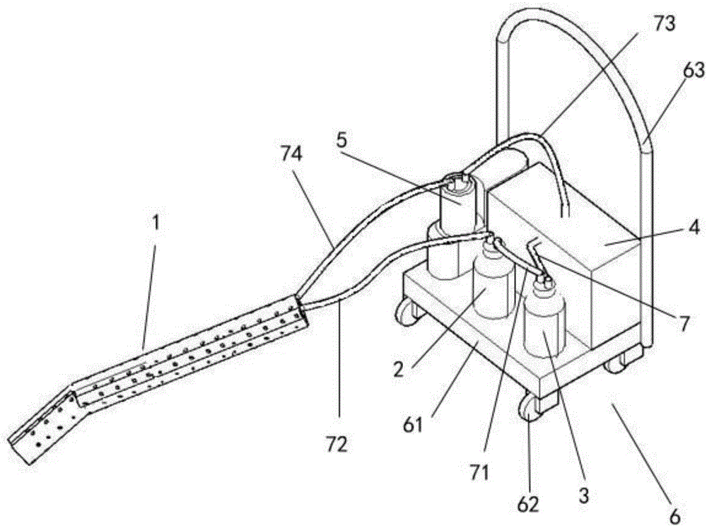 Novel ultrasonic atomization sputum aspirator