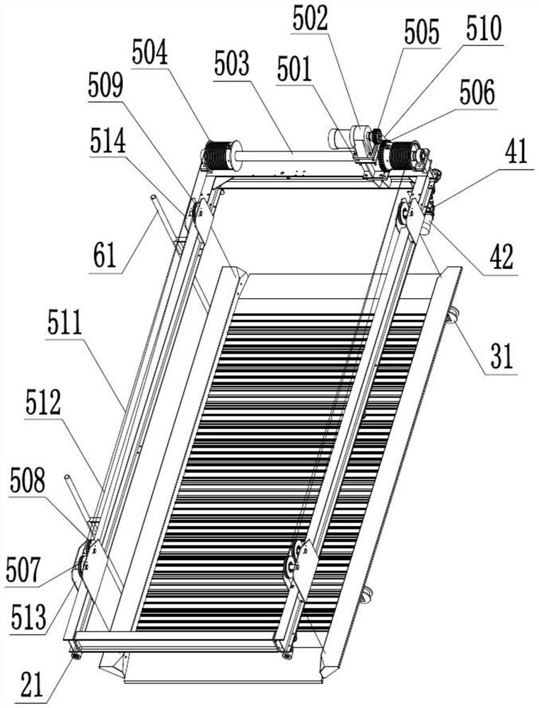 Method and equipment for segmented combined track multi-storey lift and traverse parking