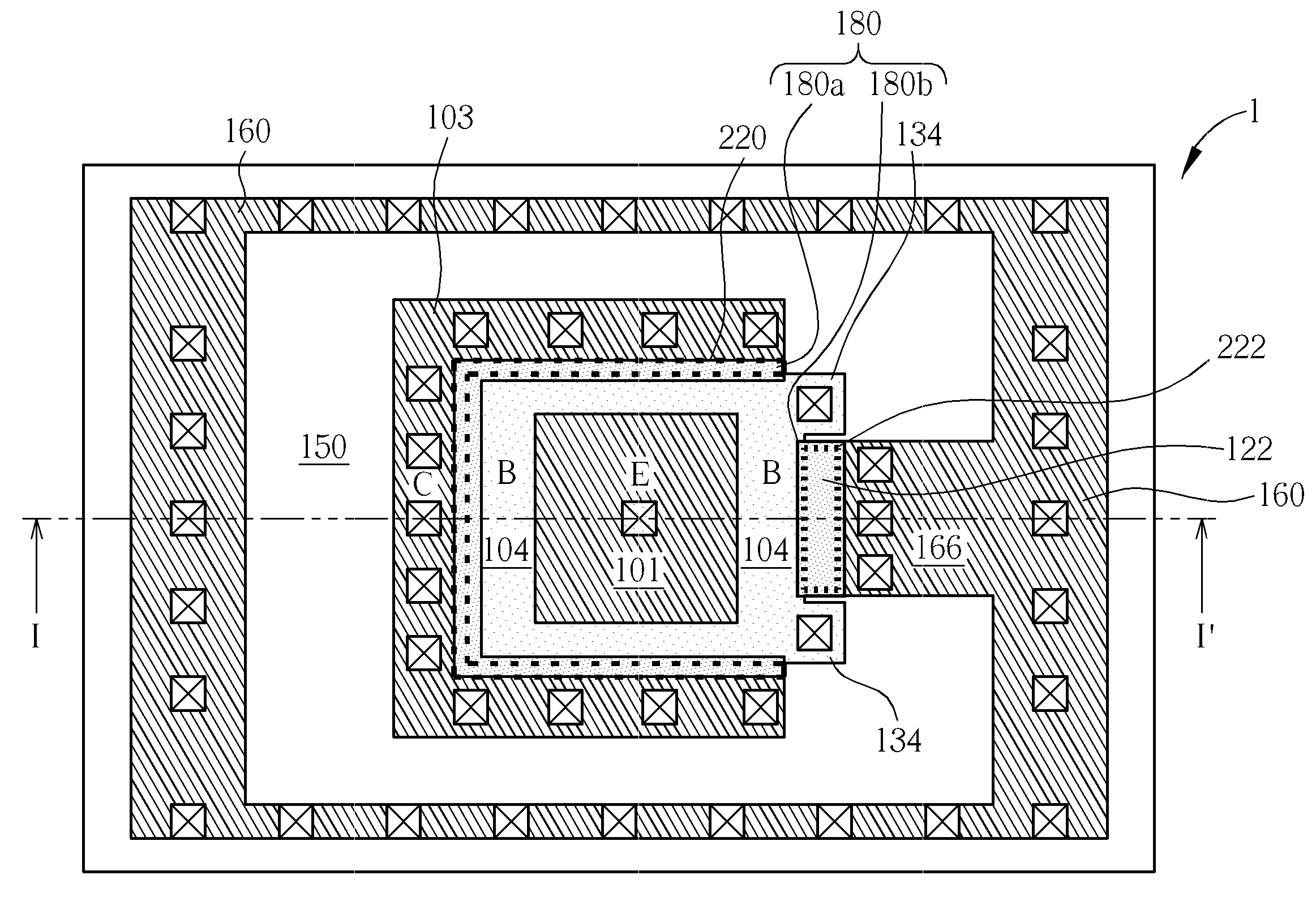 Lateral bipolar junction transistor with reduced base resistance